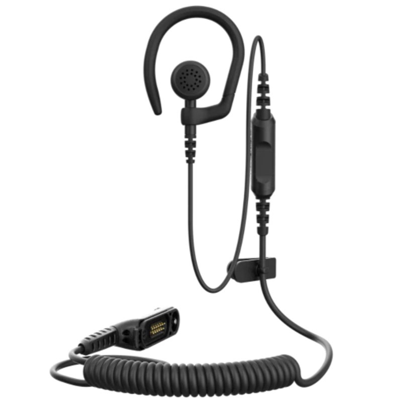Motorola PMLN8337 1-Wire IMPRES Single Earbud, Removable Earhook